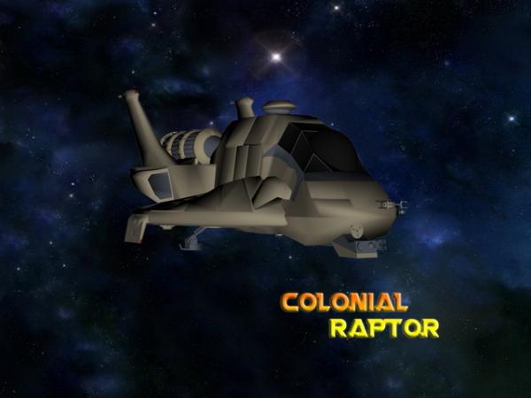 bsg Colonial Raptor