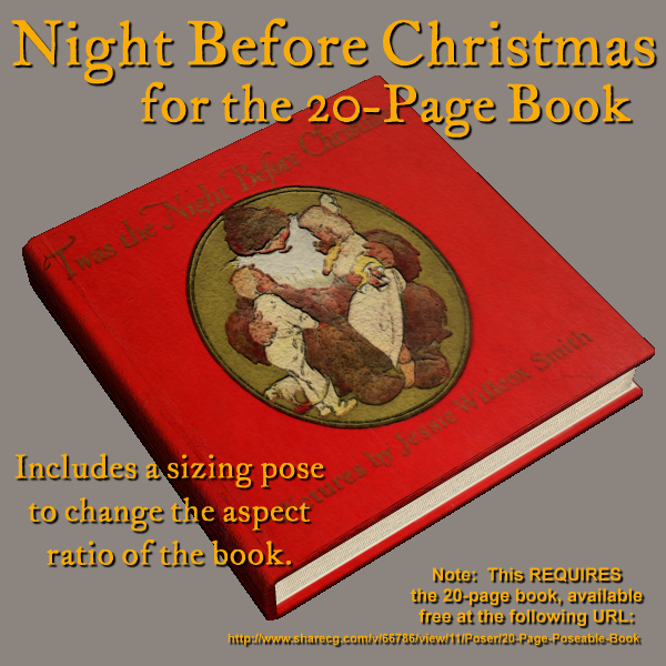 Night Before Christmas for the 20-Page Book