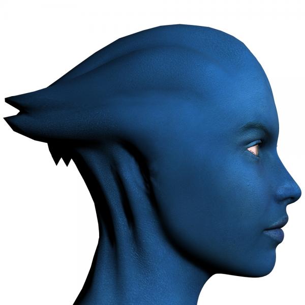 V4 Asari Head Morph