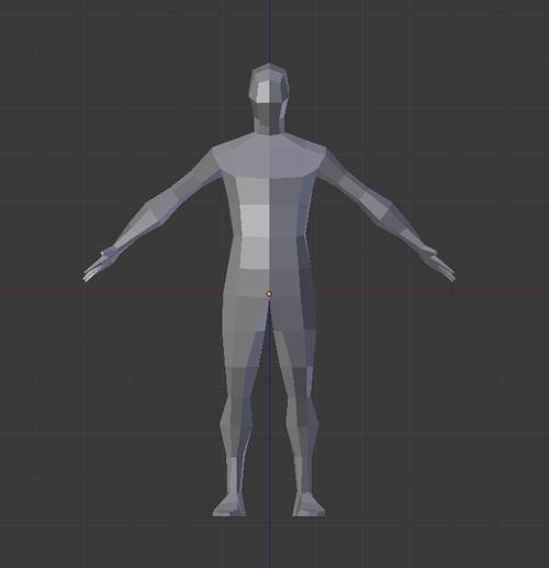 Basic biped mesh