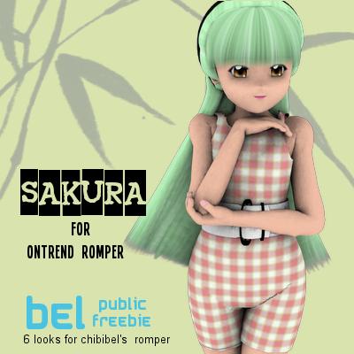 SAKURA for OnTrend Romper= Bel Public Freebie