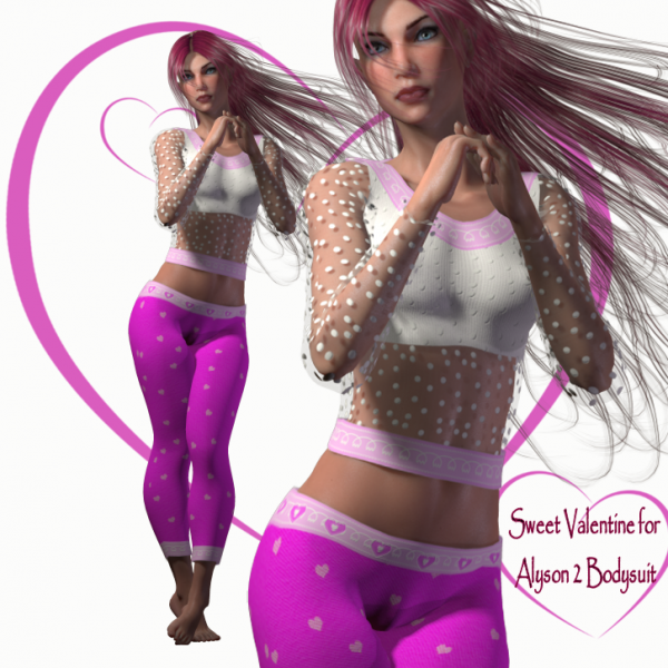 Sweet Valentine for Alyson 2 Bodysuit