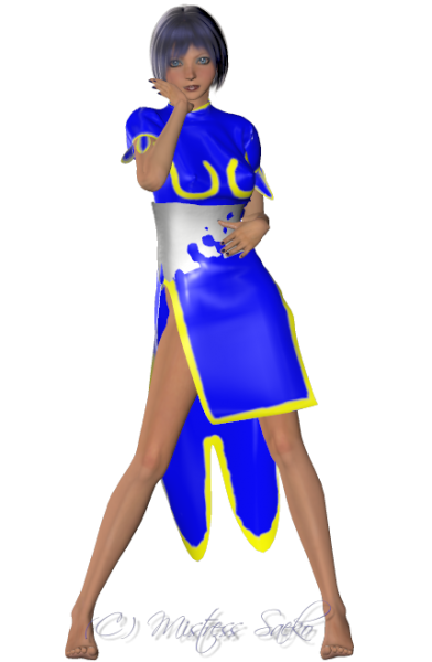 Dynamic Chun Li costume for Terai Yuki 2