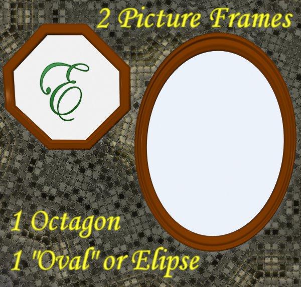 Octagon and Oval Frames