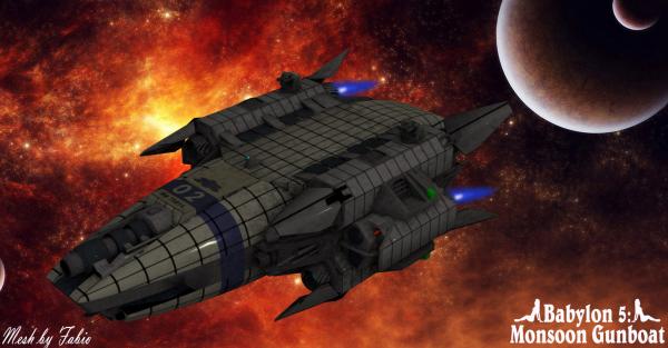 babylon 5: monsoon gunboat