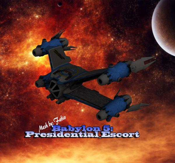 babylon 5: starfury Presidential Escort