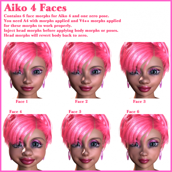 Aiko 4 Faces