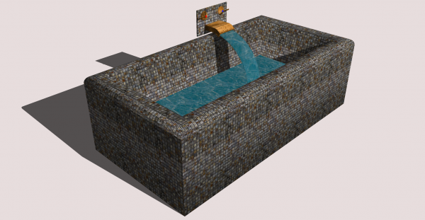 Mosaic Bathtub