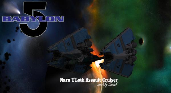 babylon 5: Narn T&#039;Loth Assault Cruiser