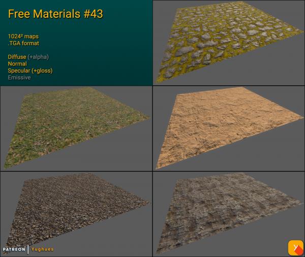 Free Materials Pack #43 Redux