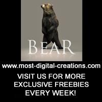 Bear for Poser and DAZ Studio