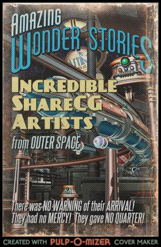 Incredible ShareCG Artists from Outer Space