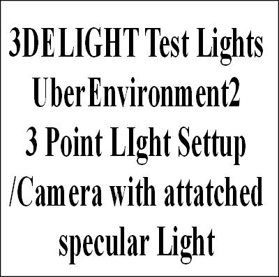 WC 3Delight Baseline Test Lighting