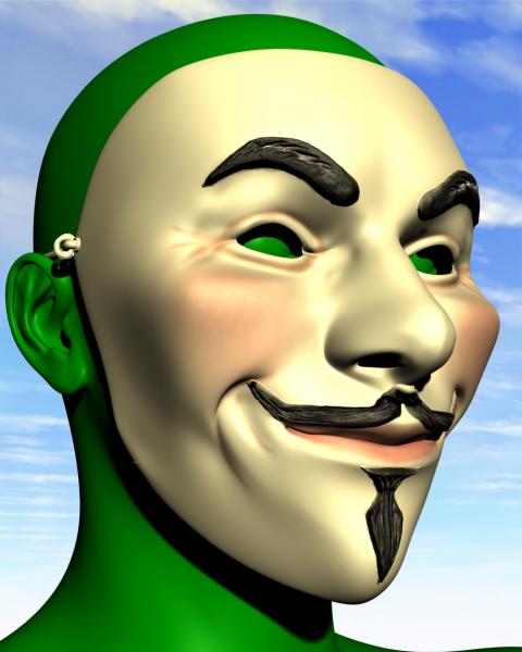 Guy Fawkes Mask - Morph For Ghastly&#039;s Masks