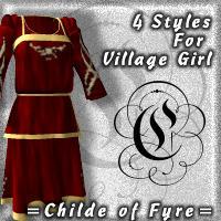 COF Village Girl Freebie