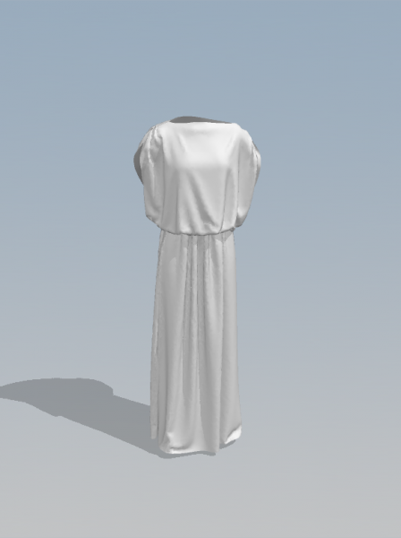 Marvelous Designer -- Peplos 1