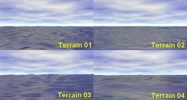 Four (Sort Of) Water Terrains