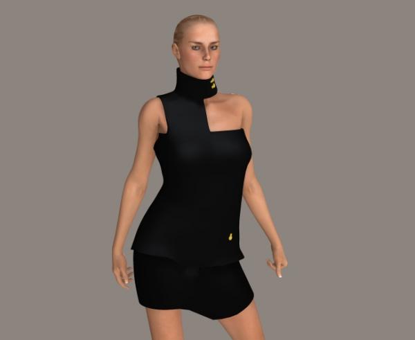 Agent Suit for Manhattan Figure in Poser 6