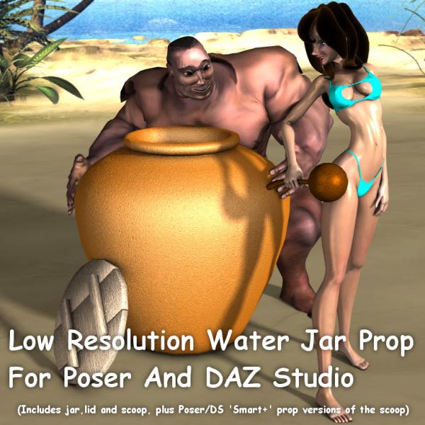 Low Resolution Water Jar