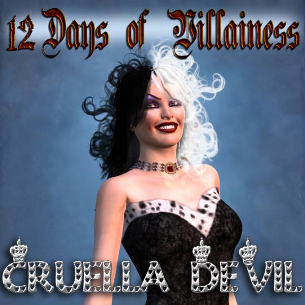 12 Days of Villainess - Cruella de Ville