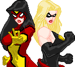 Spiderwoman And Ms. Marvel