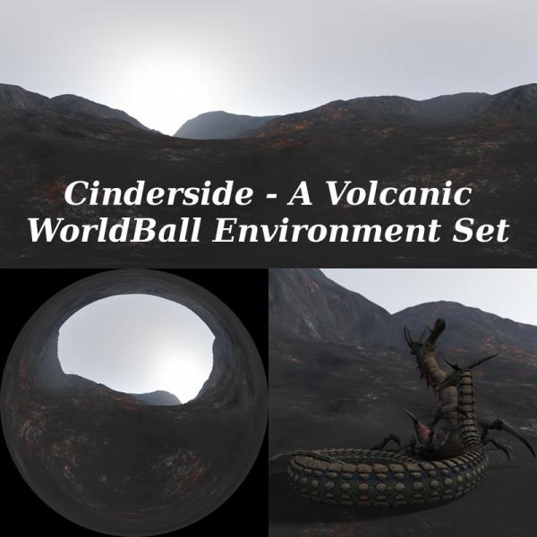 Cinderside - A Volcanic WorldBall Environment Set