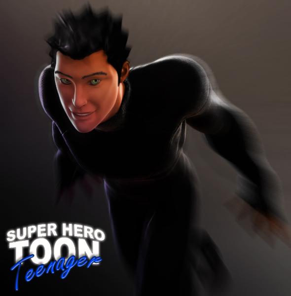 Super Hero Toon Teenager