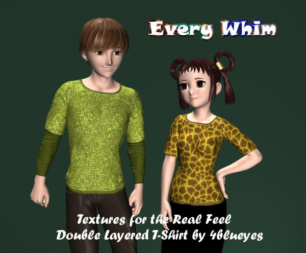 Every Whim T-Shirt Textures