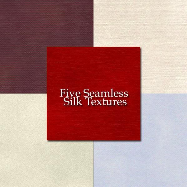 Five Seamless Silk Textures