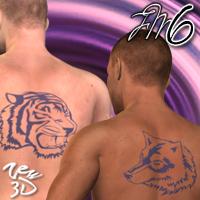 fm6Tattoos1 for CLOTHIM Hybrid