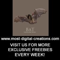 Bat Prop for Poser and DAZ Studio