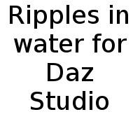 Creating ripples in Daz Studio