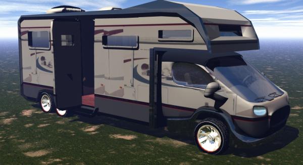 contemporary RV truck