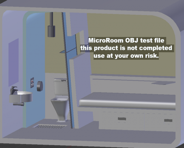 MicroRoom OBJ Test 01