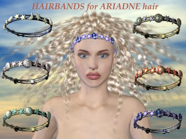 Hairbands for Ariadne hair