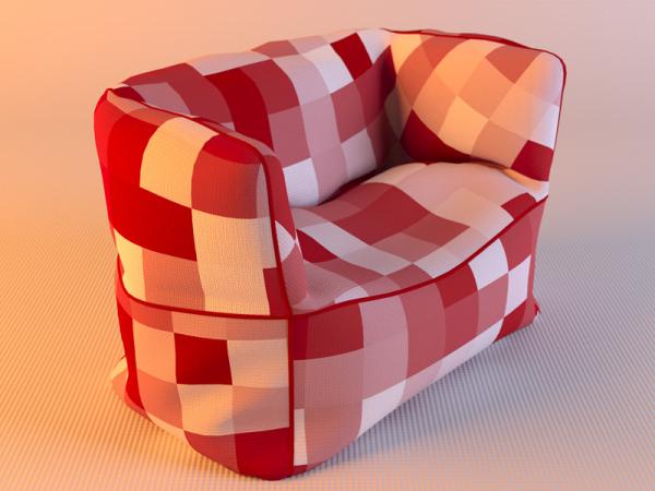Bag Chair - 3D Model - ShareCG