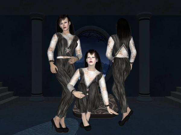 Eblanks Bodysuit for Dawn Texture