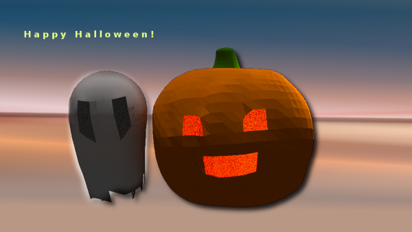 The Pumpkin and The Ghost