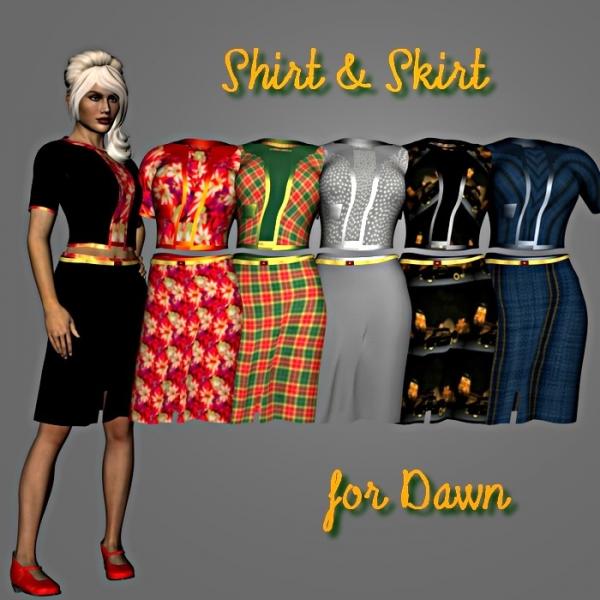 Shirts &amp; Skirts for Dawn