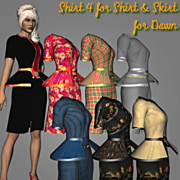 Shirts &amp; Skirts for Dawn - Shirt4