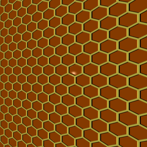 HoneyComb Texture w Bump Map