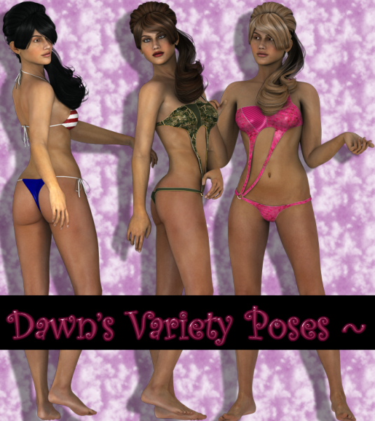 Dawn Variety Poses 1