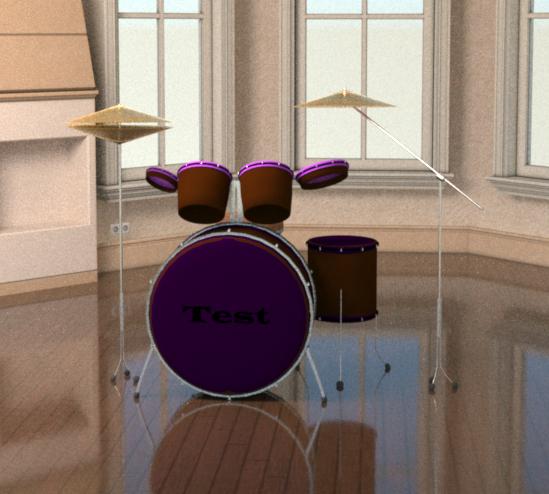 Small pink Drums