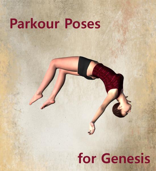 Parkour poses