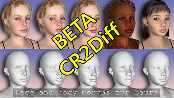 Laura 3 Morph Pack CR2Diff Beta