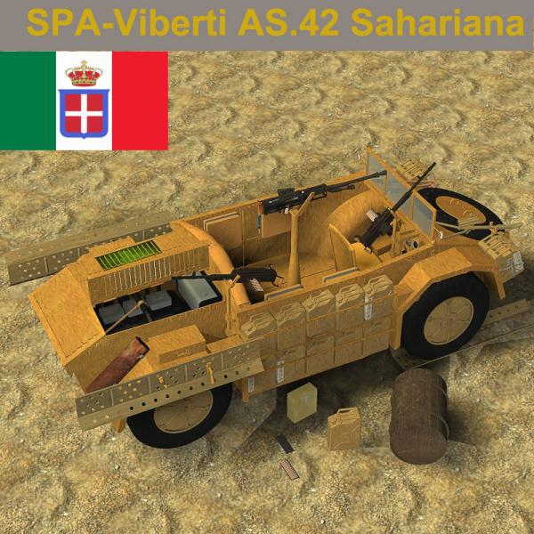 SPA-Viberti AS-42 Sahariana Camioneta