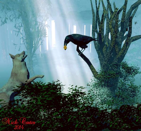 Le renard et le corbeau