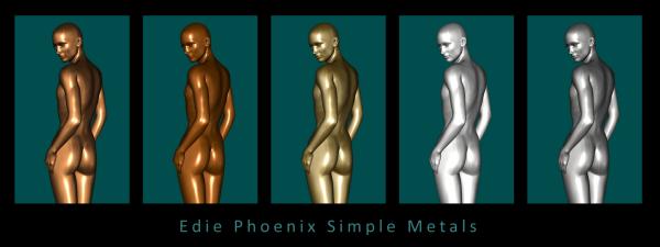 Simple Metal Shader for Daz Studio