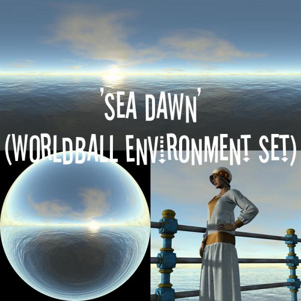 Sea Dawn WorldBall Environment Set