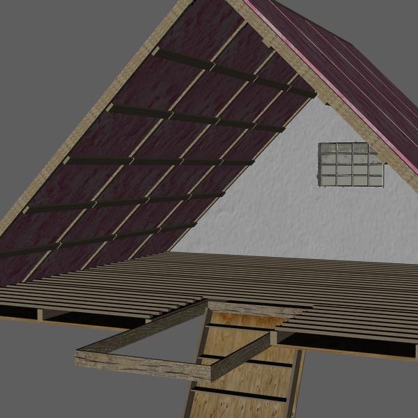 Residential Attic Prop